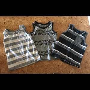Old navy tanks
